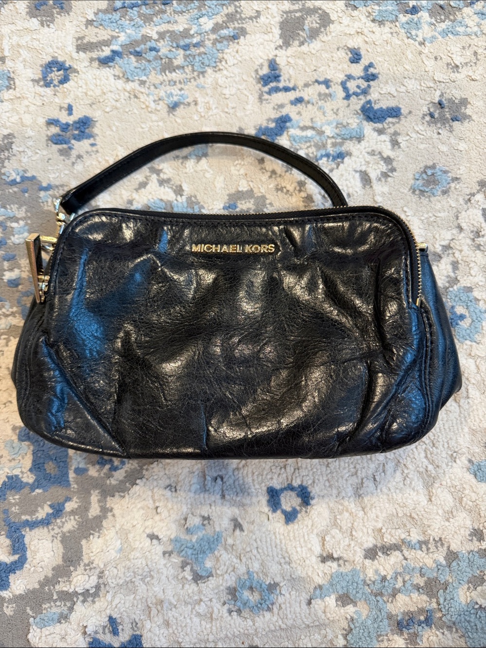 Michael Kors Black Leather crossbody